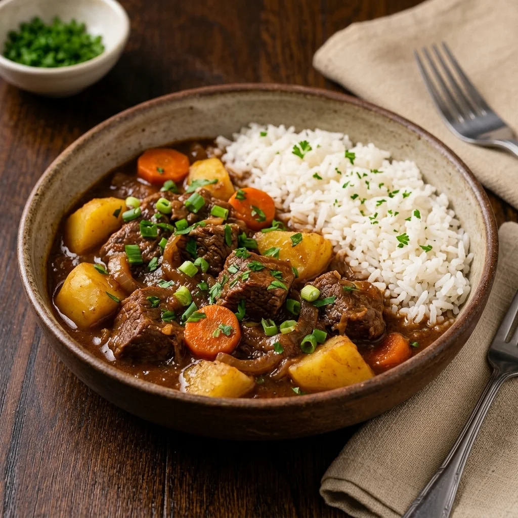 Carne de Panela com Batatas