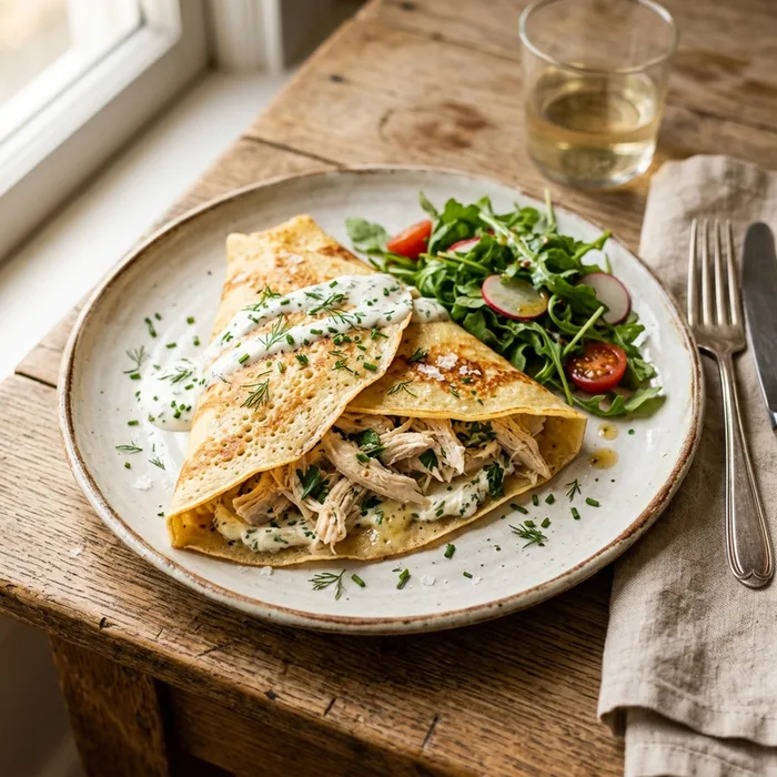 Crepe de Frango