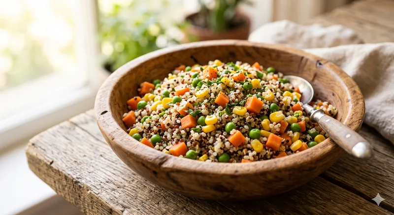 Quinoa com Legumes