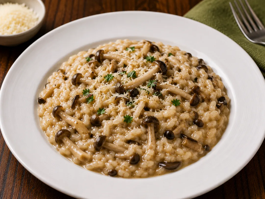 Risoto de Shimeji