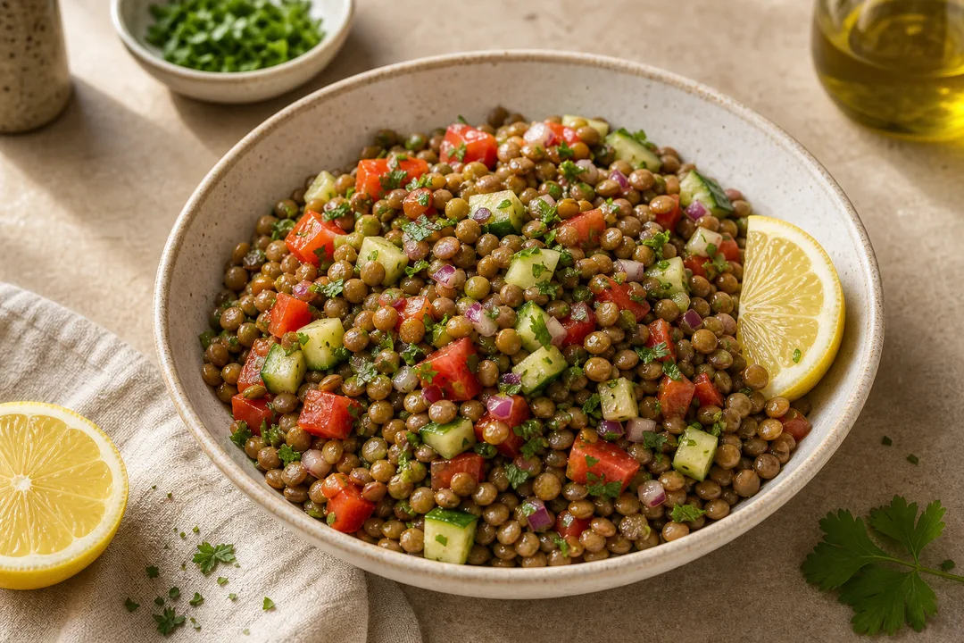 Salada de Lentilha