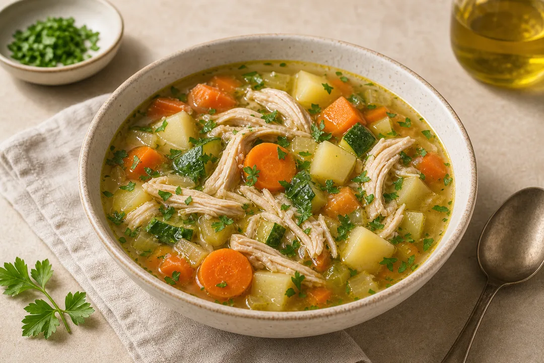 Sopa de Legumes com Frango