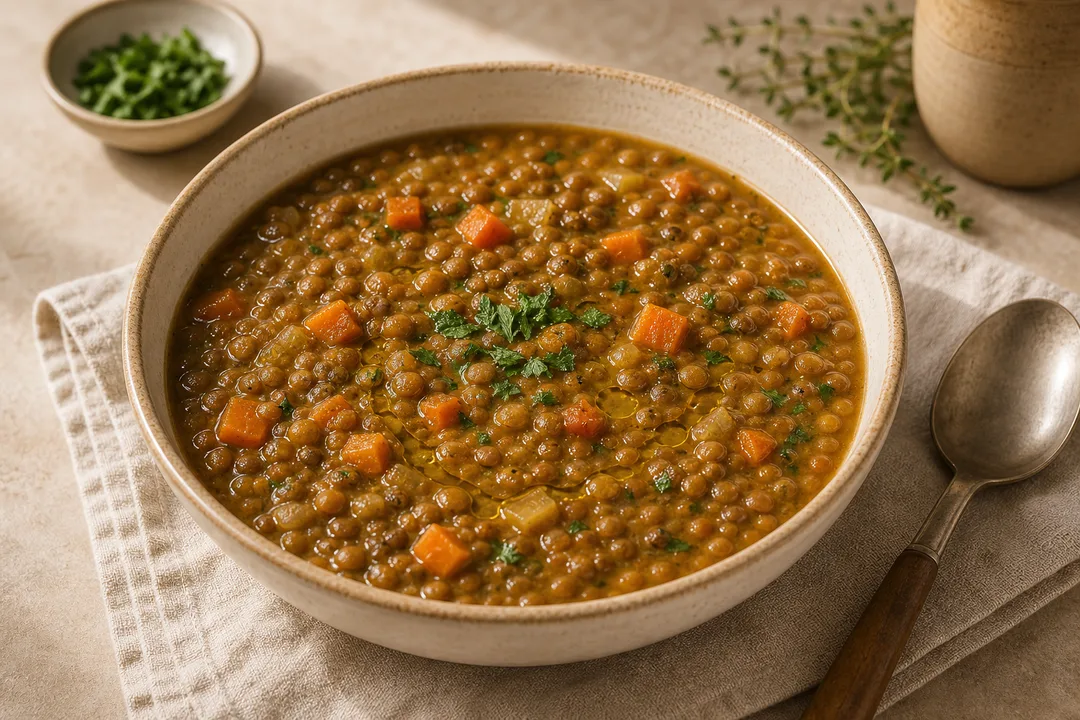 Sopa de Lentilha
