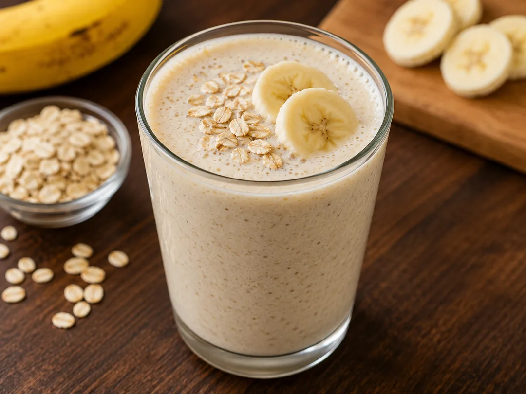 Vitamina de Banana com Aveia